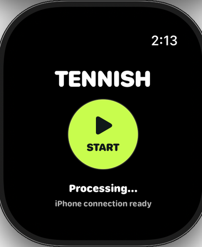 Apple Watch start screen